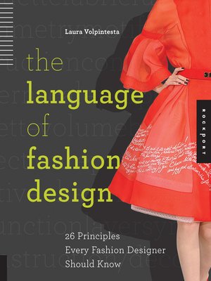 cover image of The Language of Fashion Design